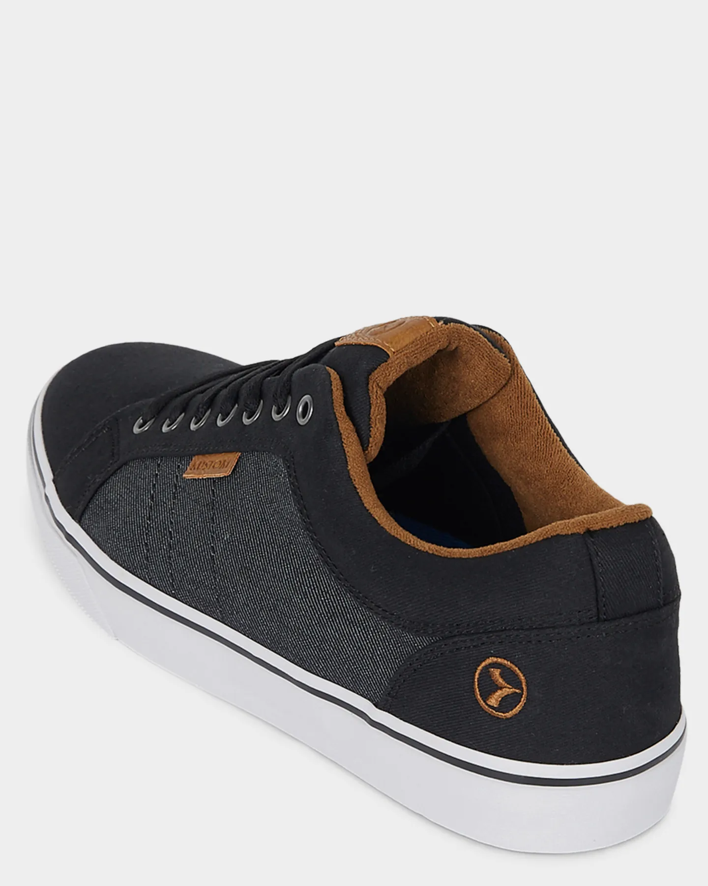 Kustom Finetime Classic Sneaker - Black Granite | SurfStitch