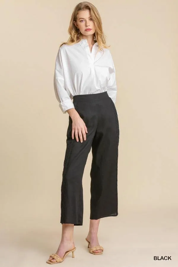 Lace & Linen Pant