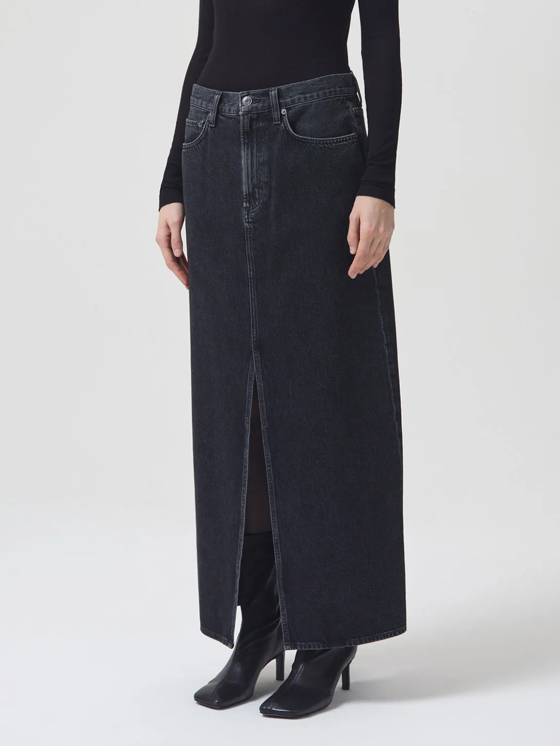 Leif Maxi Skirt - Spider