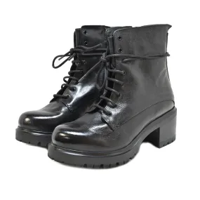 LINDA 01 - ankle boot leather BLACK