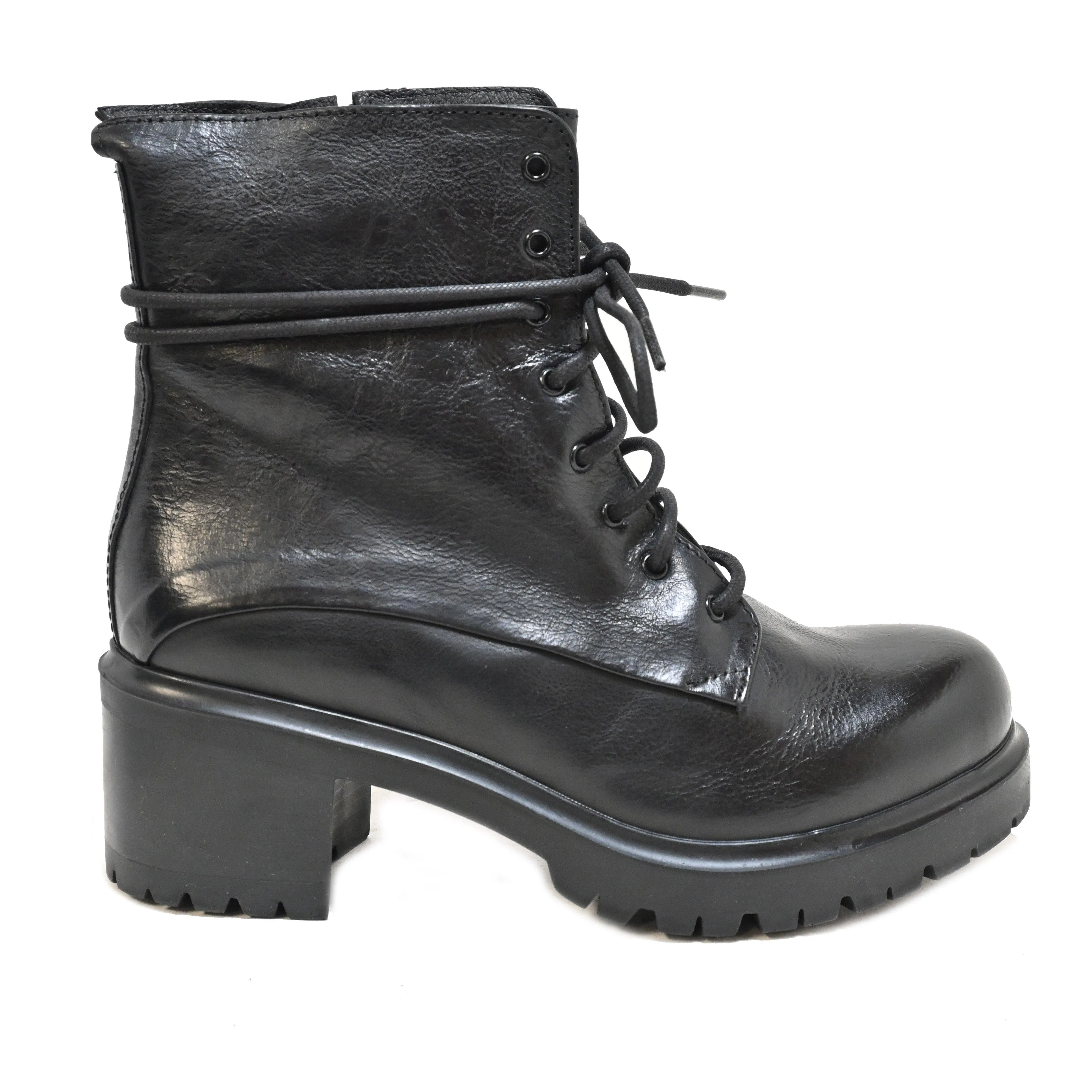 LINDA 01 - ankle boot leather BLACK