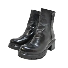 LINDA 04 - Ankle boot leather BLACK