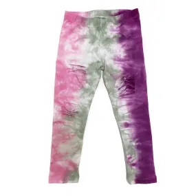 Lotus Blossom Tie Dye Leggings