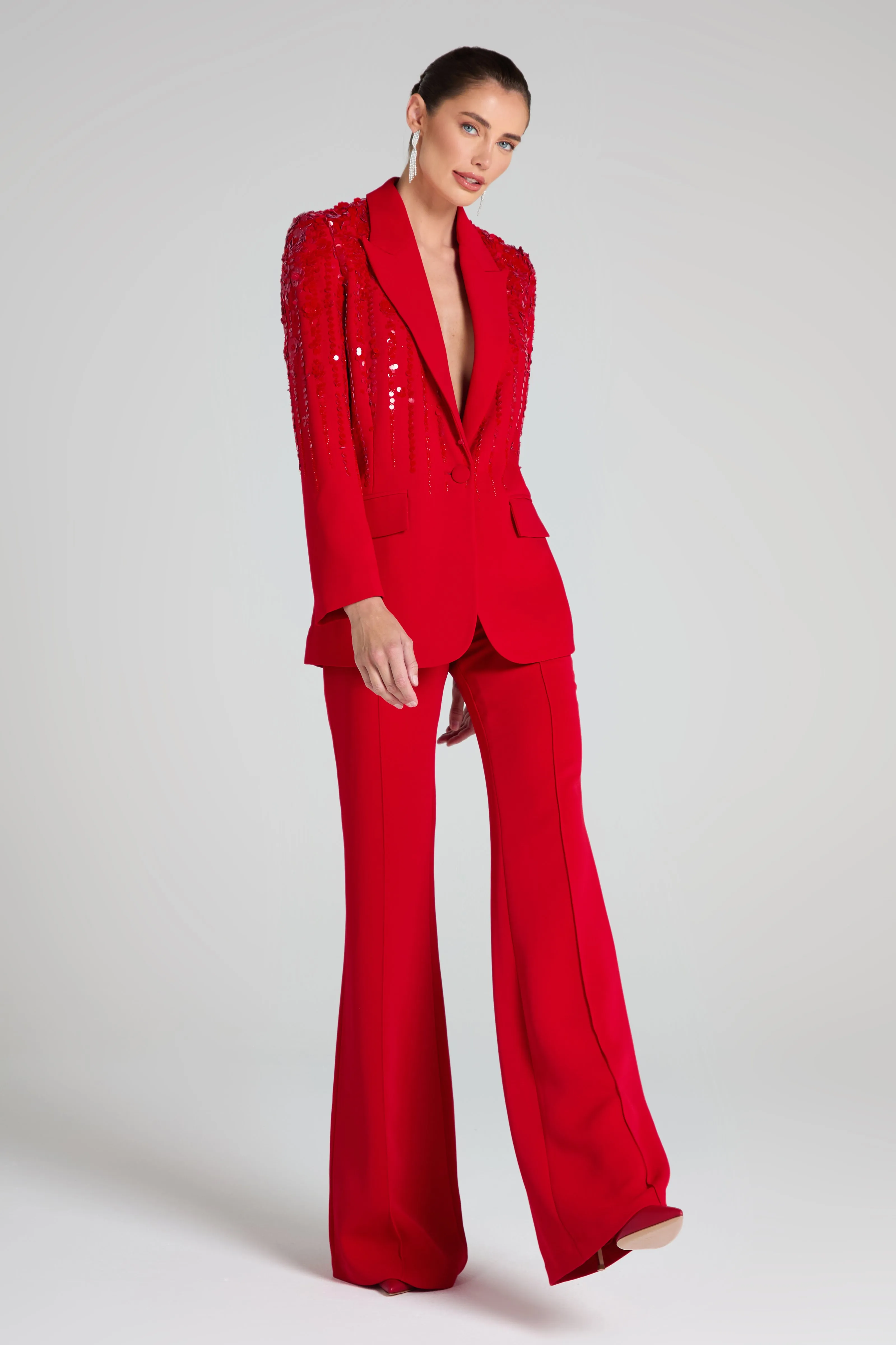 Lucille Red Blazer