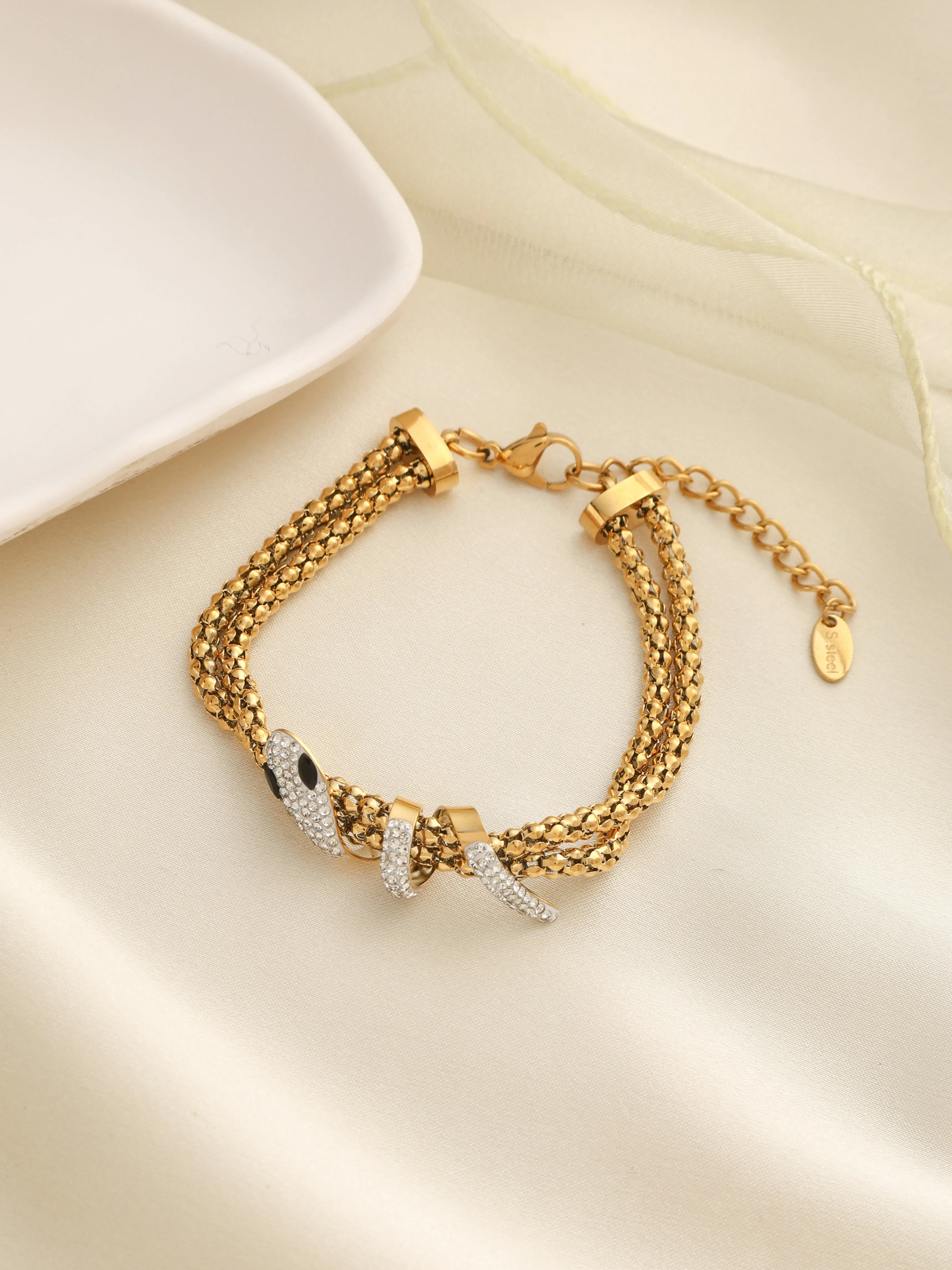 Luxe Serpentine Bracelet