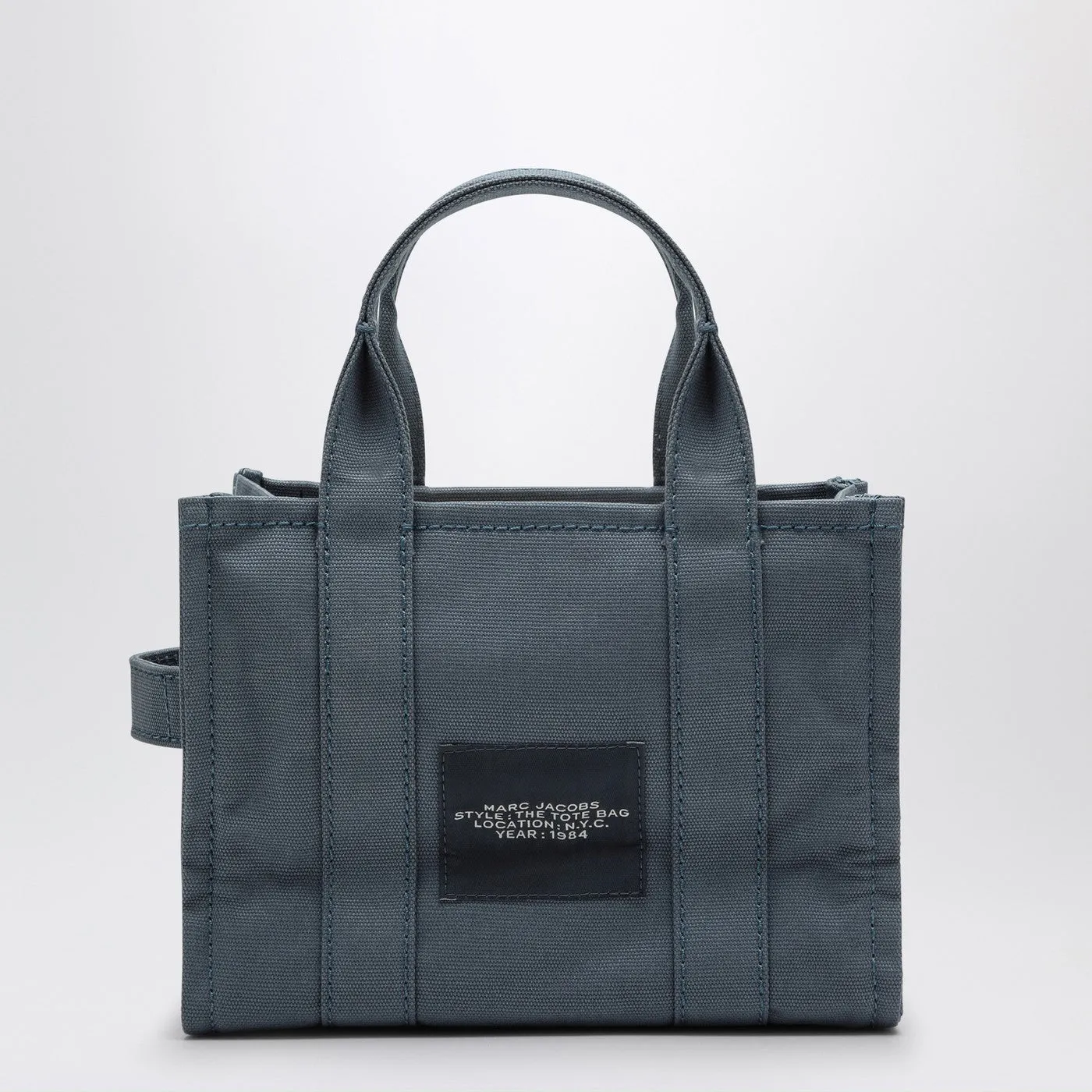 Marc Jacobs    Marc Jacobs Mini Tote Bag Blu Shadow In Cotton