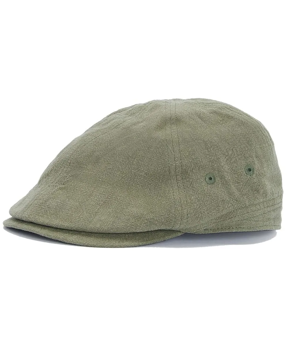 Men's Barbour Stanhope Cotton Linen Blend Bakerboy Cap