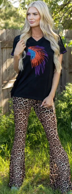 Meshed up - Leopard leggings