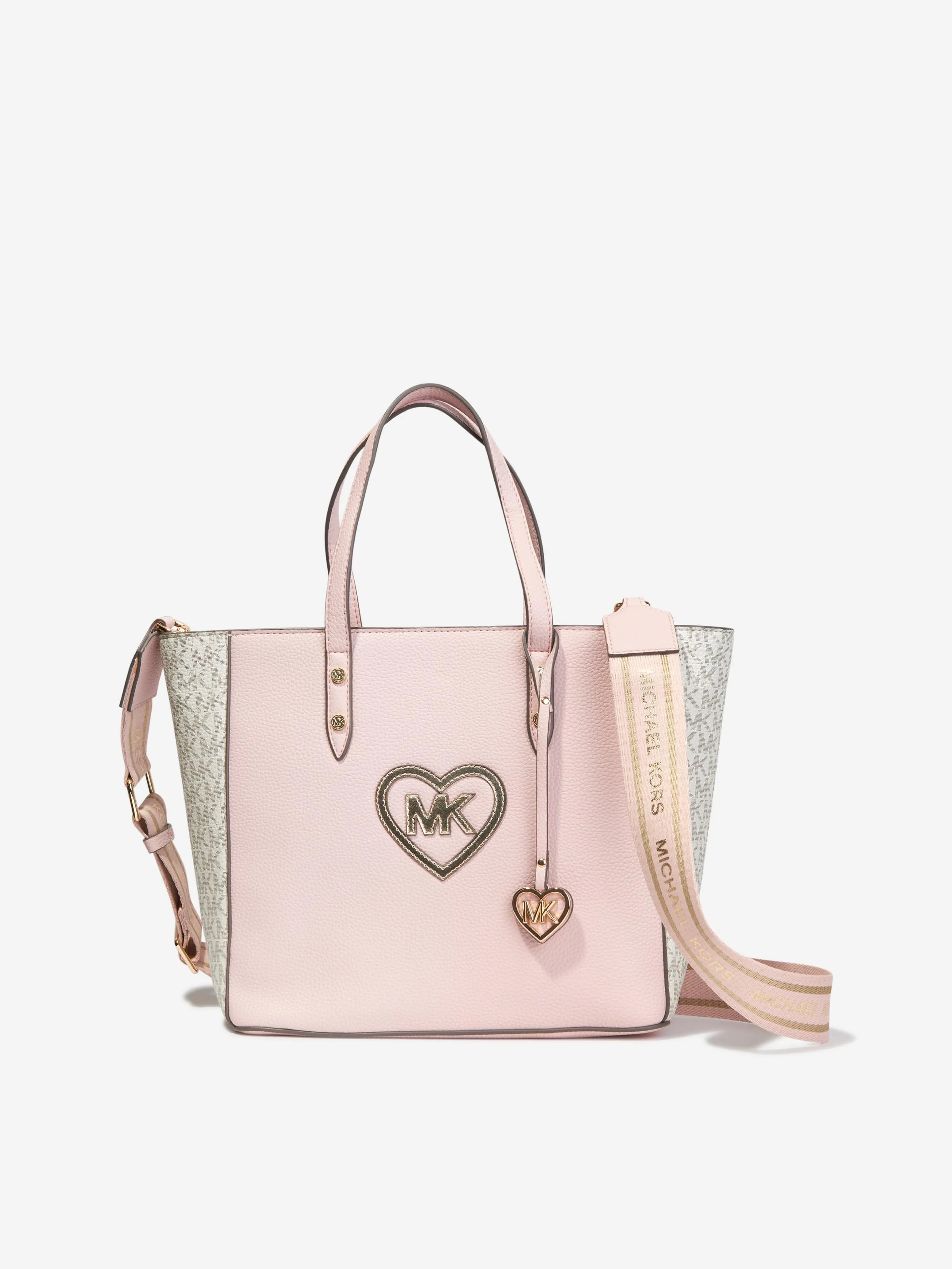 Michael Kors Girls Logo Tote Bag in Pink