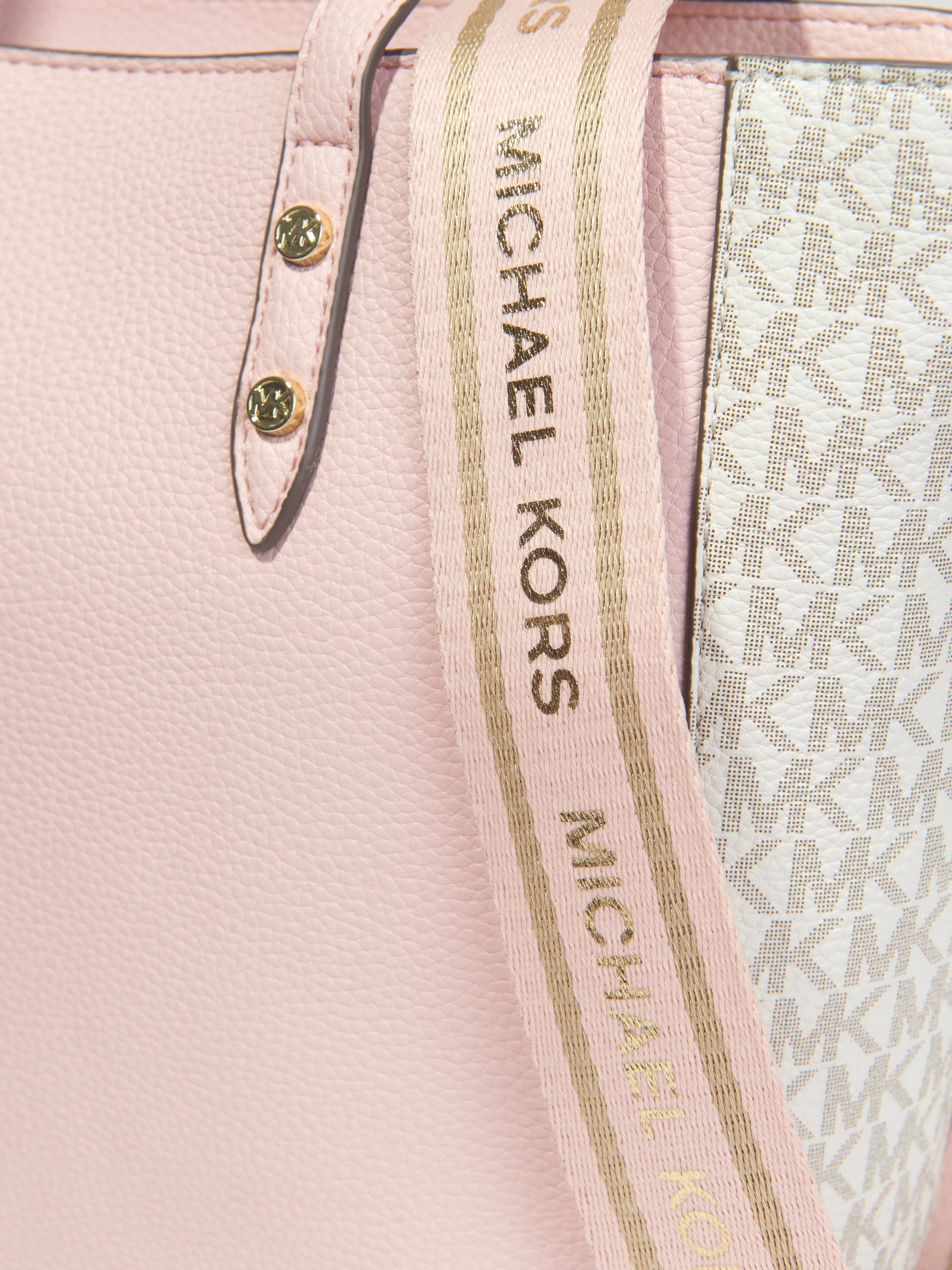 Michael Kors Girls Logo Tote Bag in Pink