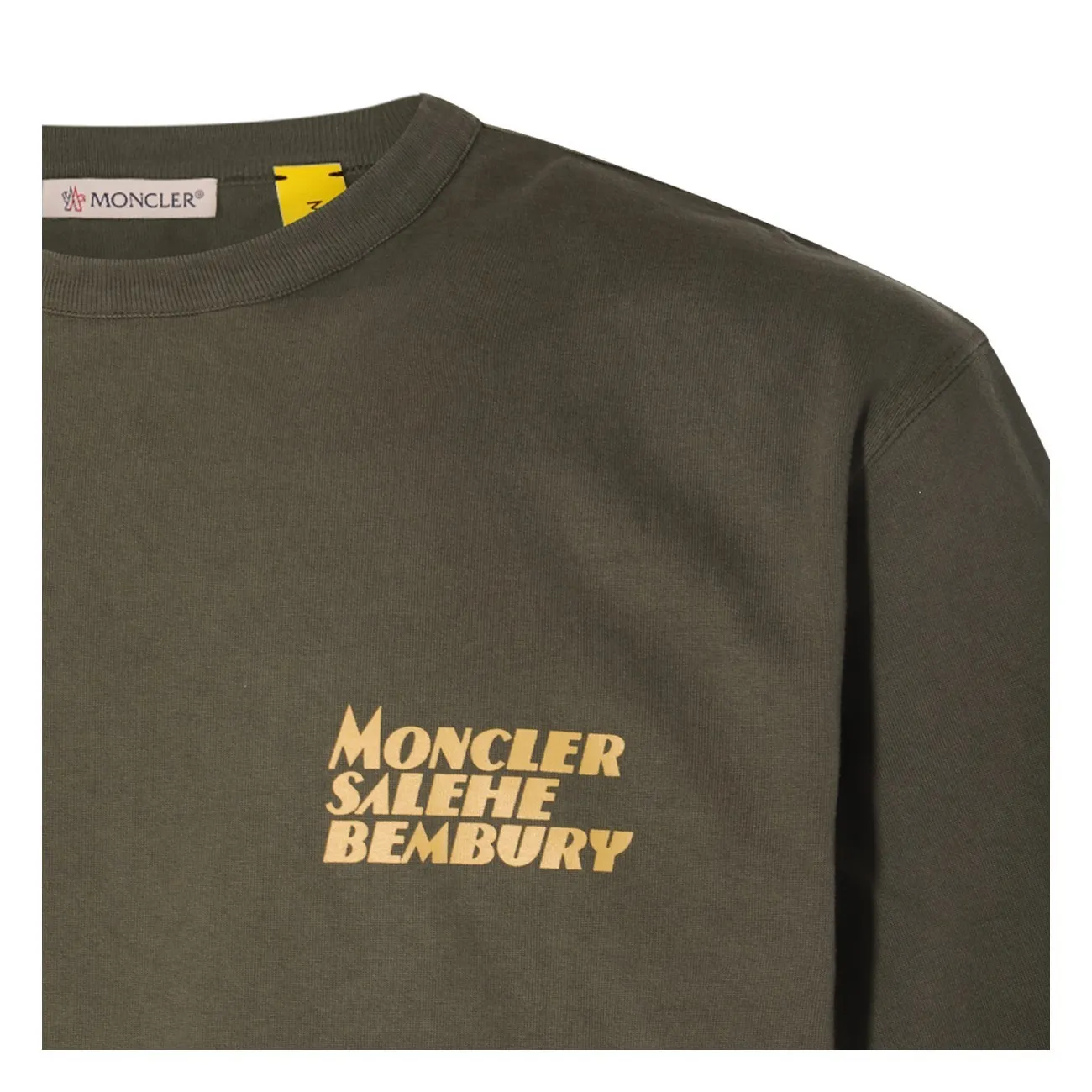 MONCLER  |Crew Neck Pullovers Unisex Street Style Collaboration Cotton