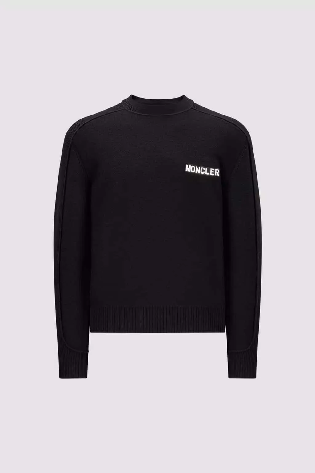 MONCLER  |Long Sleeves Plain Logo FX Advantage / Exclusive Sweaters