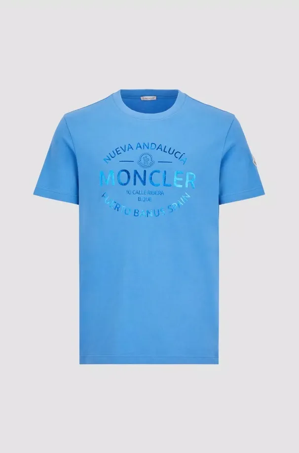 MONCLER  |Metallic Logo T-Shirt