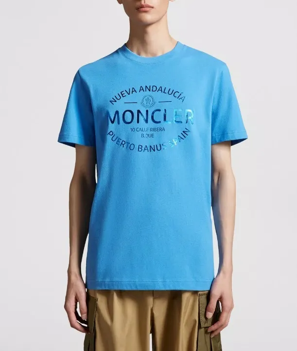 MONCLER  |Metallic Logo T-Shirt