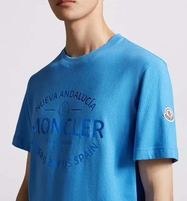 MONCLER  |Metallic Logo T-Shirt