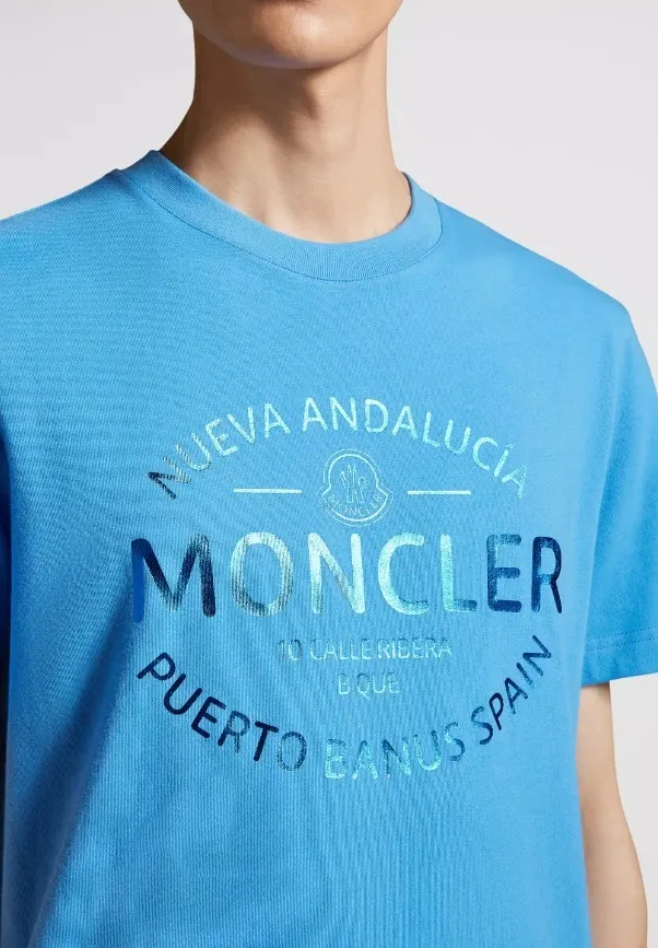 MONCLER  |Metallic Logo T-Shirt