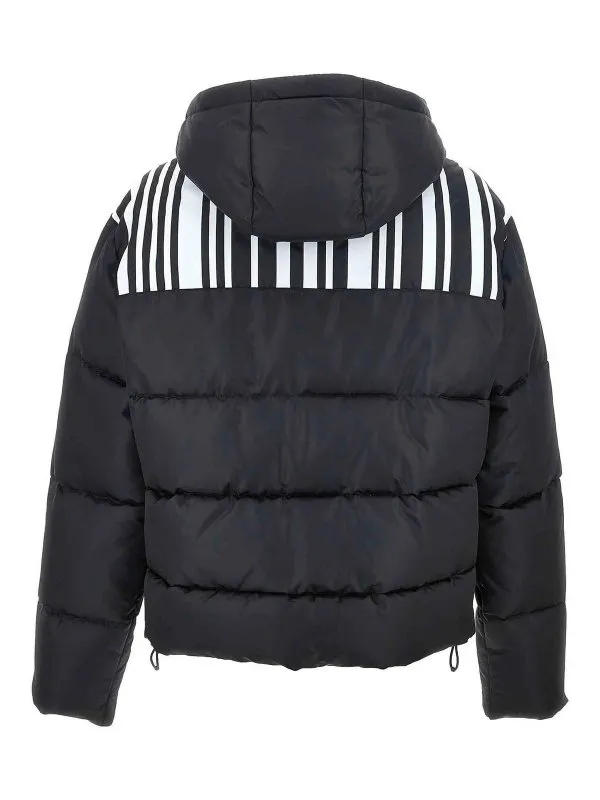 Moschino Contrast Print Down Jacket