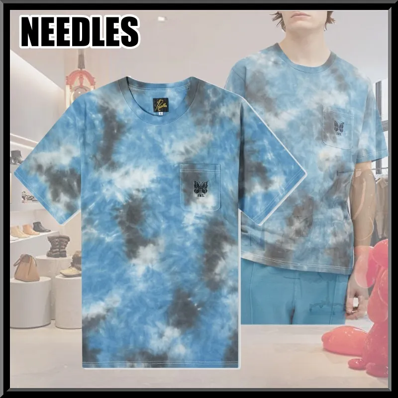 Needles  |Crew Neck Pullovers Street Style Tie-dye Cotton