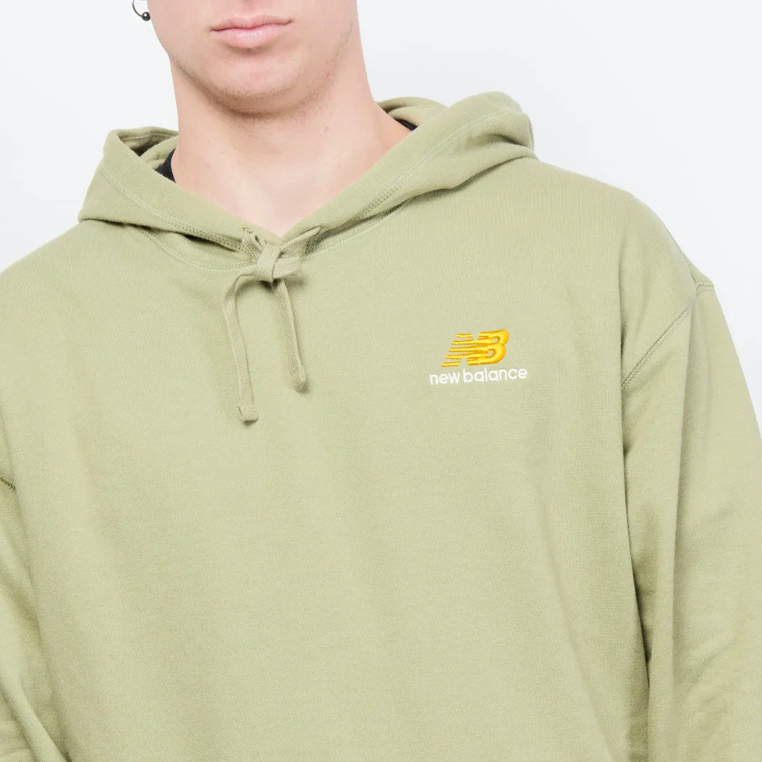 New Balance Unissentials French Terry Hoodie - Olive