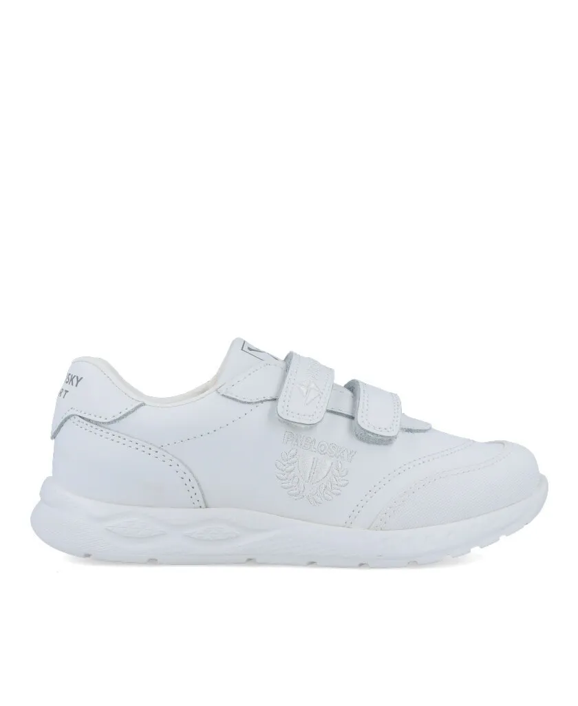 Pablosky 296900 Unisex white trainer shoes