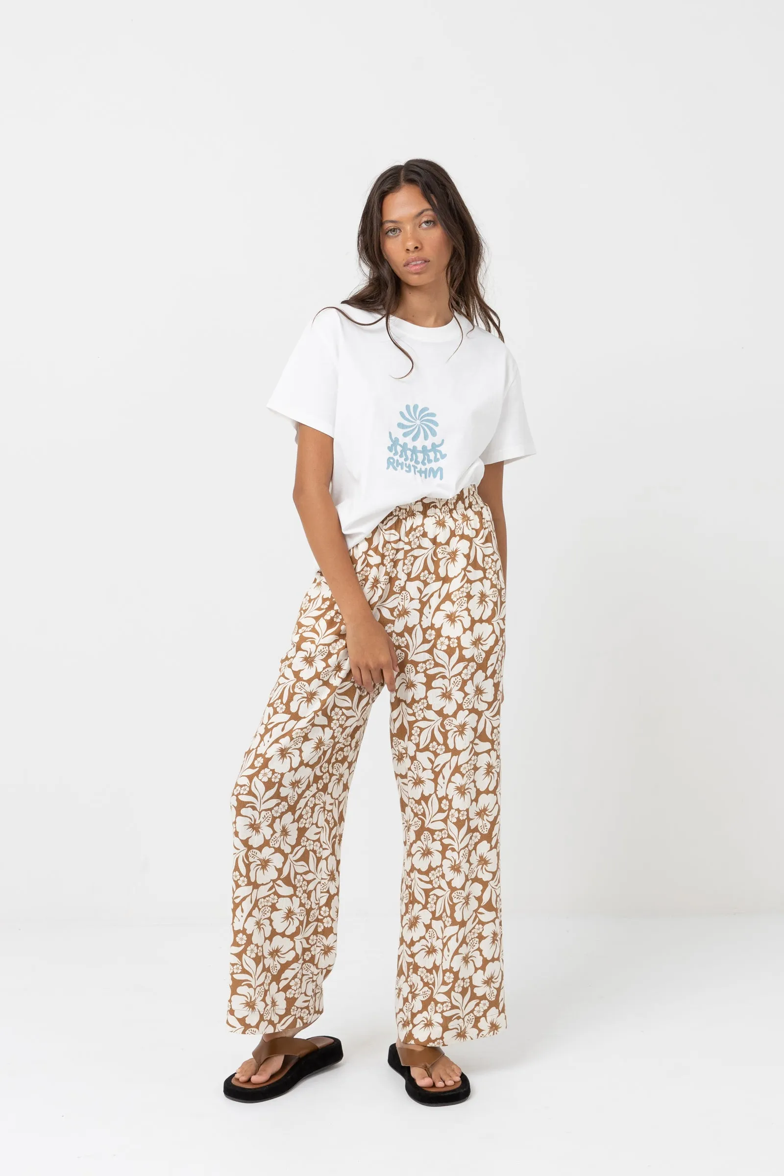 Pacific Wide Leg Pant Golden