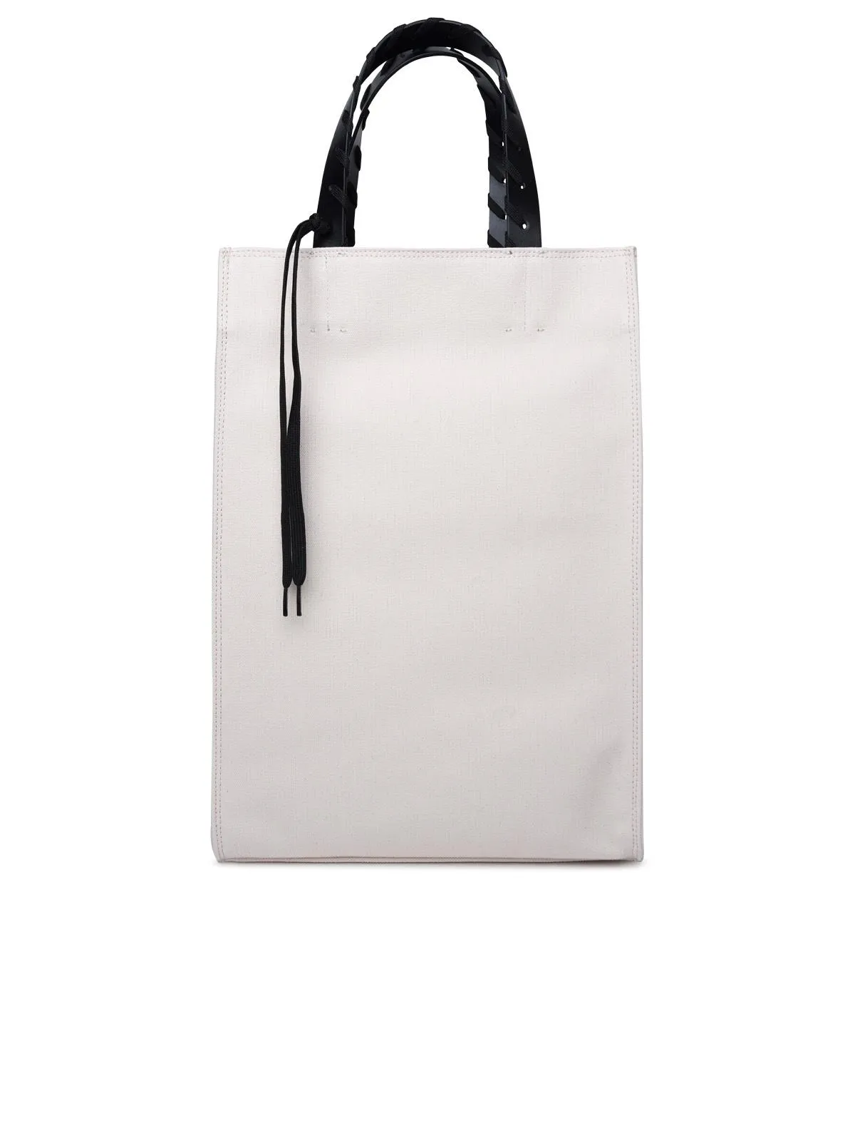 Palm Angels    Palm Angels Ivory Cotton Tote Bag