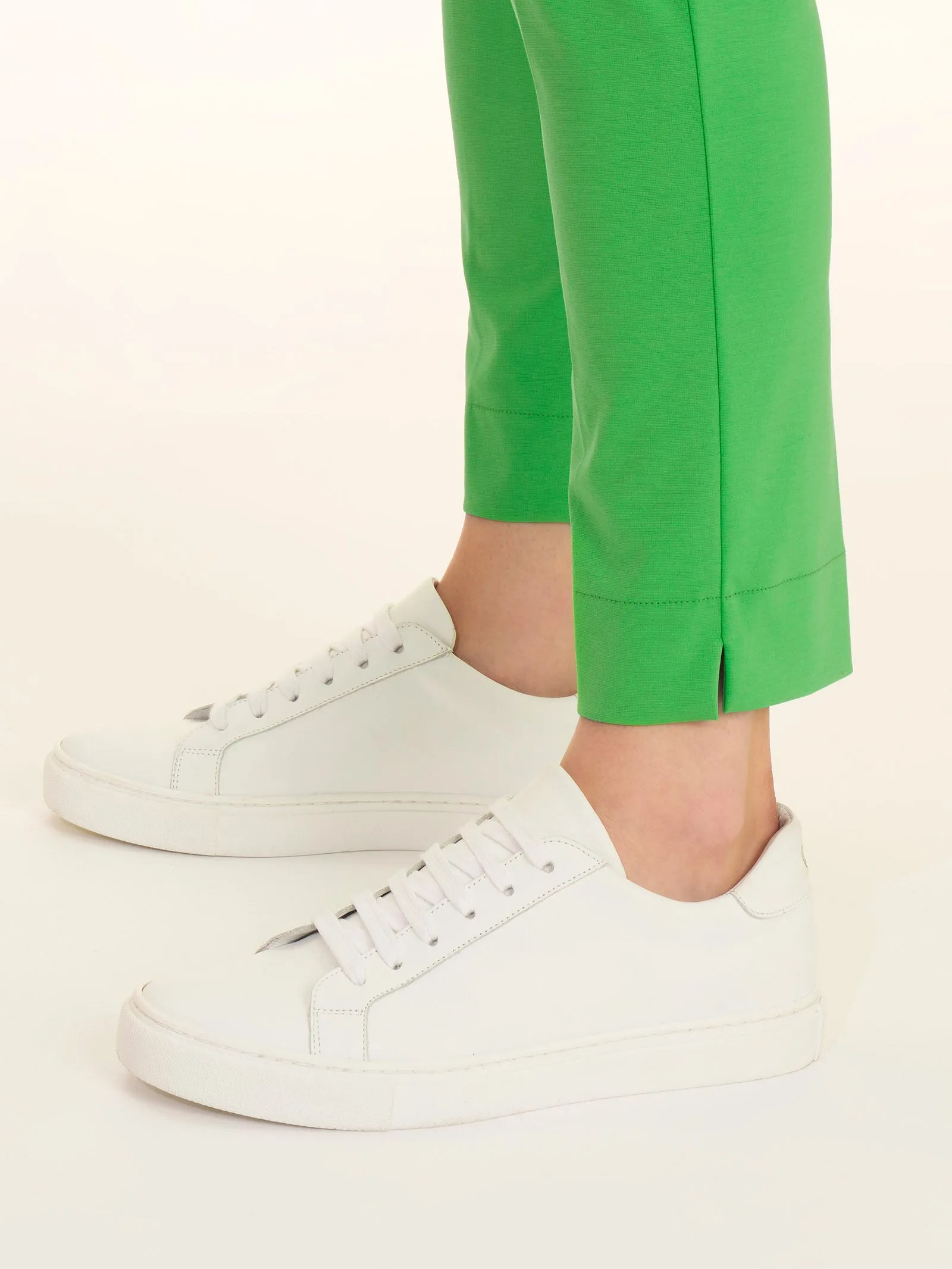 Pantalone a sigaretta in Compact Light  - Classic Green