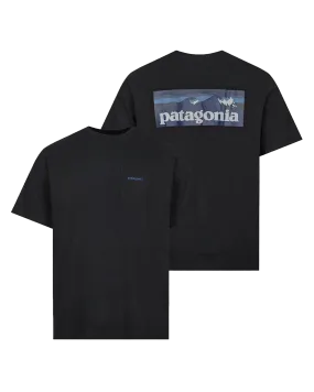 Patagonia Boardshort Logo Pocket Responsibili-Tee - Ink Black