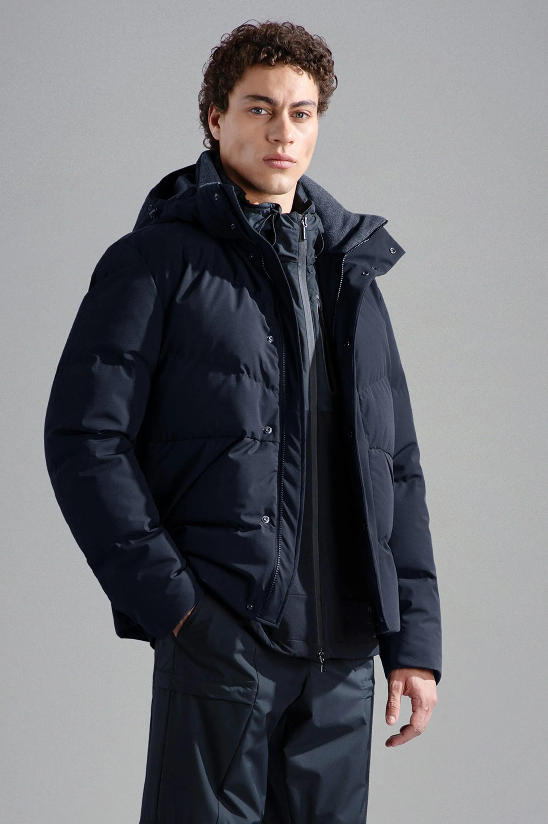 Paul & Shark - Manteau Re-Goose Down RE-4X4 STRETCH