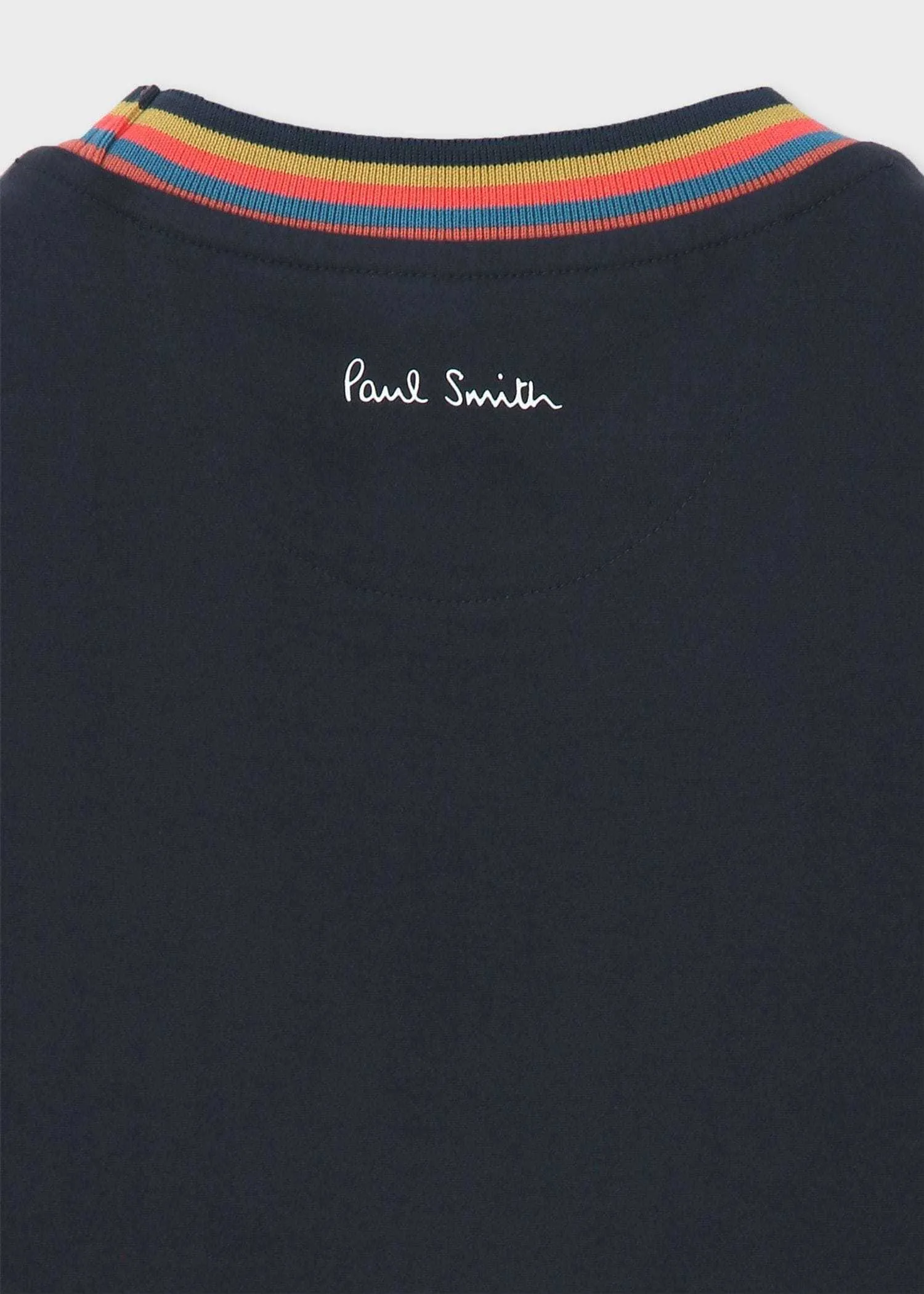 Paul Smith  |Crew Neck Pullovers Stripes Street Style Plain Cotton