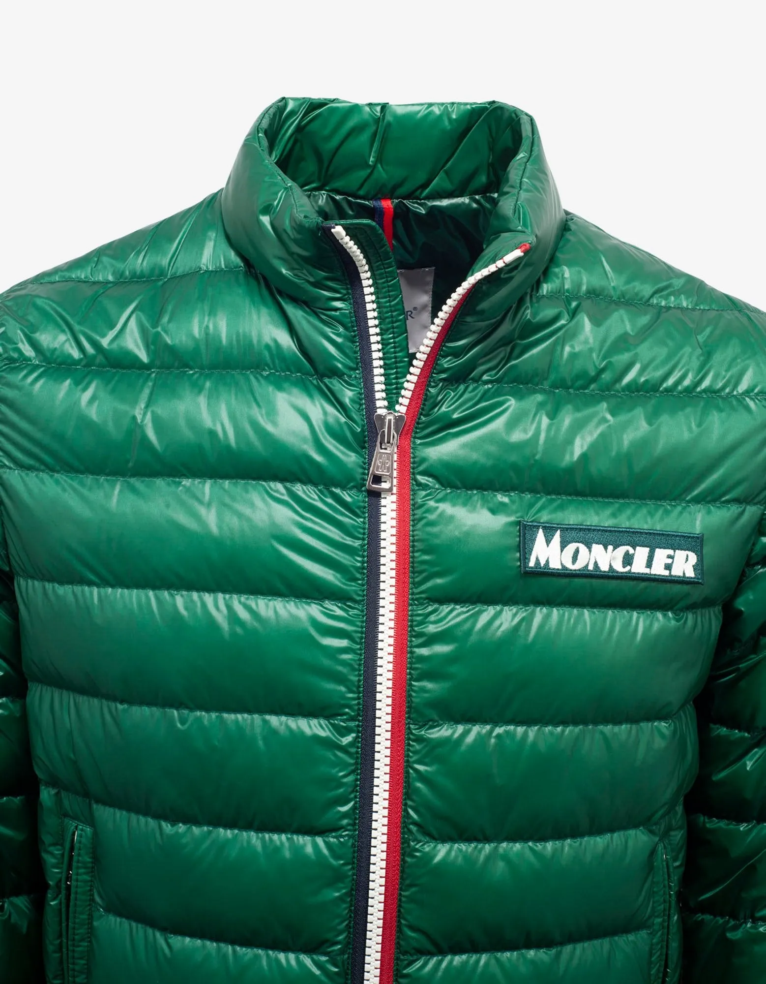 Petichet Green Nylon Down Jacket