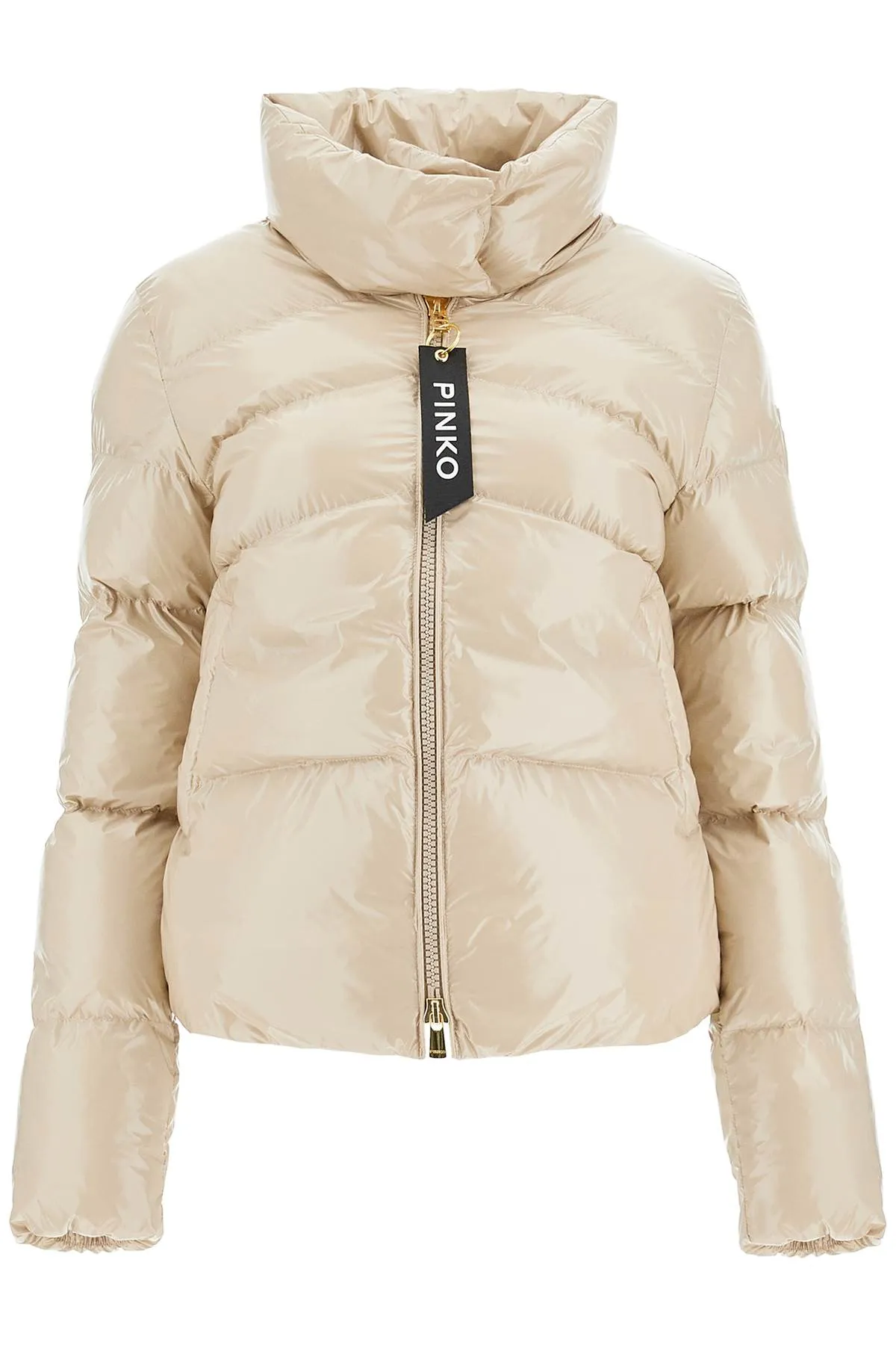 PINKO crystal nylon down jacket