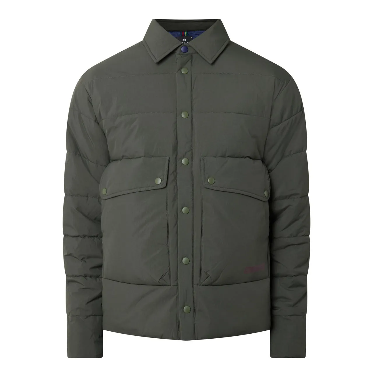 PS PAUL SMITH Fibre Down Jacket - Dark Green