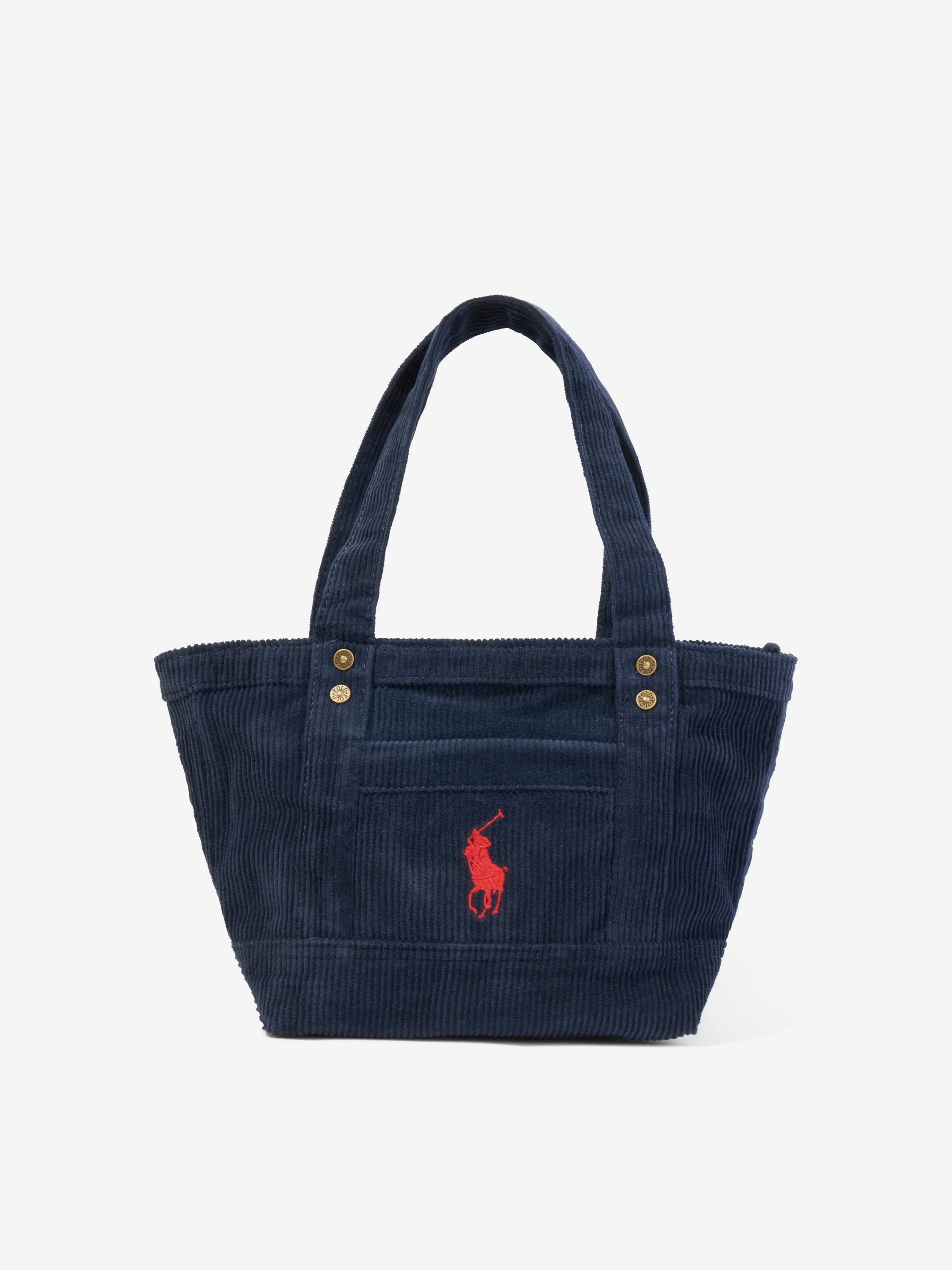 Ralph Lauren Kids Corduroy Mini Tote Bag in Navy