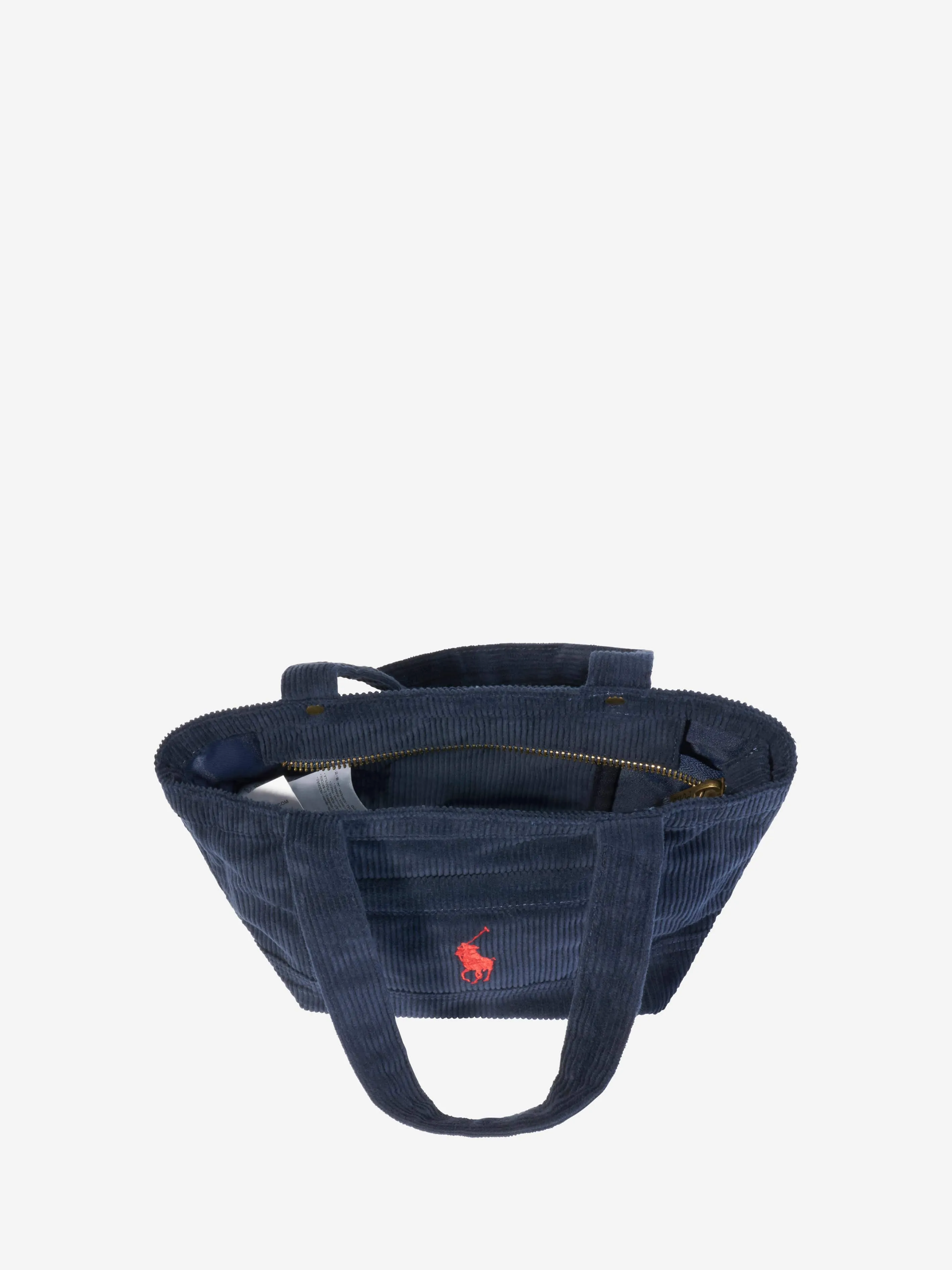 Ralph Lauren Kids Corduroy Mini Tote Bag in Navy