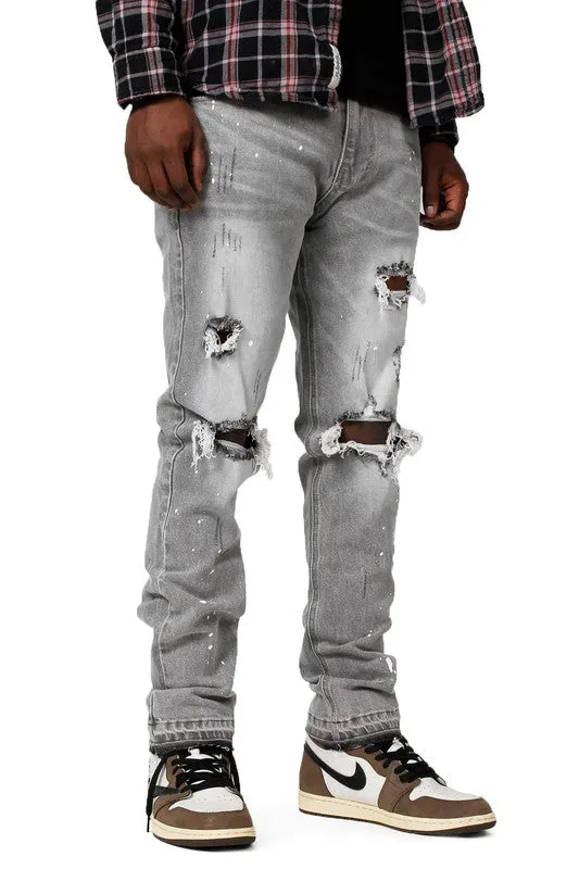 Relaxed Destroyed Jeans