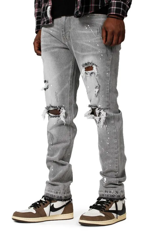 Relaxed Destroyed Jeans