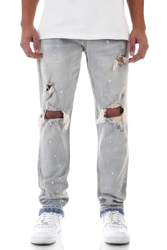 Relaxed Destroyed Jeans