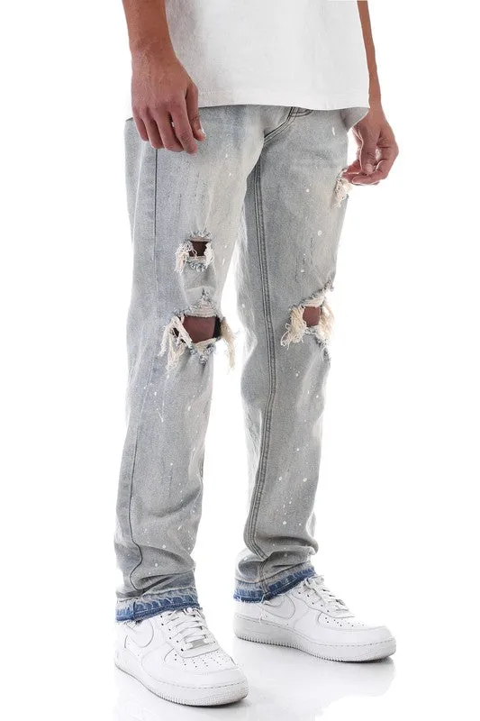 Relaxed Destroyed Jeans