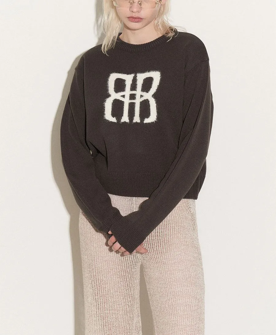 ROCKCAKE  |Casual Style Street Style Long Sleeves Logo