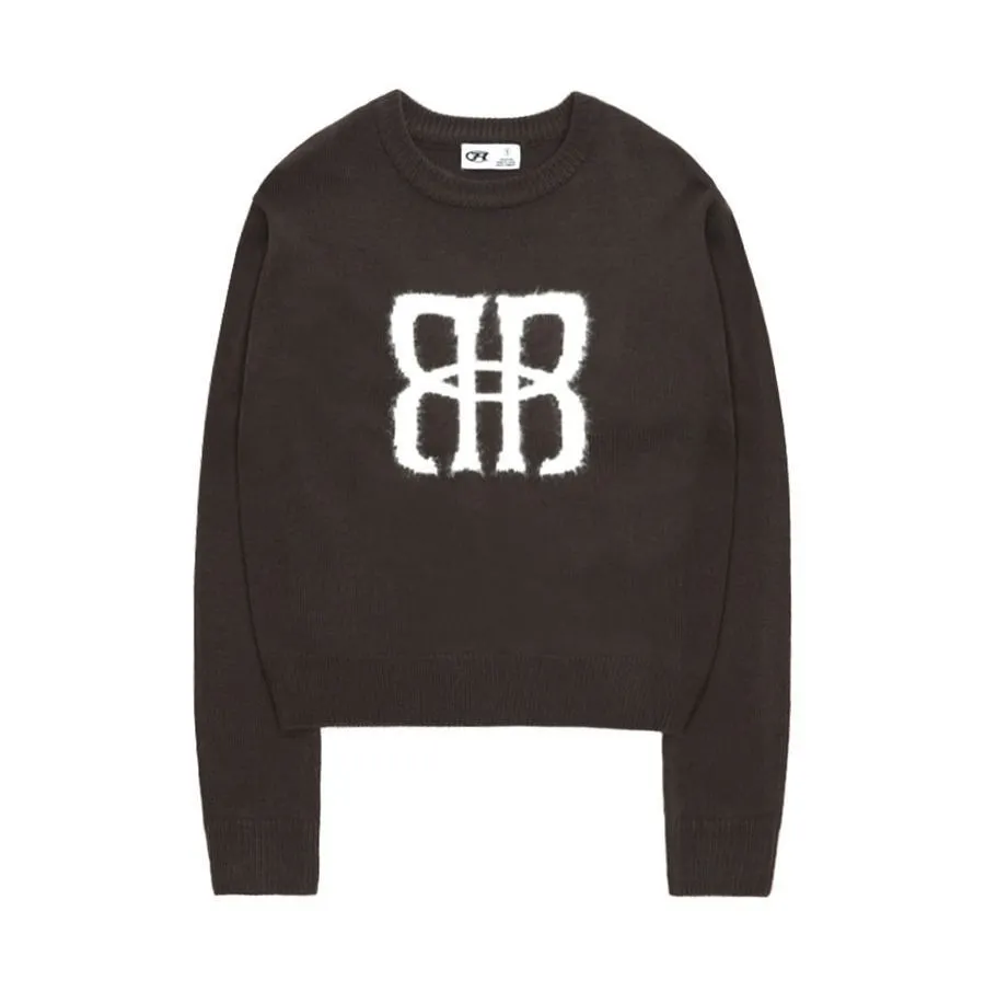 ROCKCAKE  |Casual Style Street Style Long Sleeves Logo