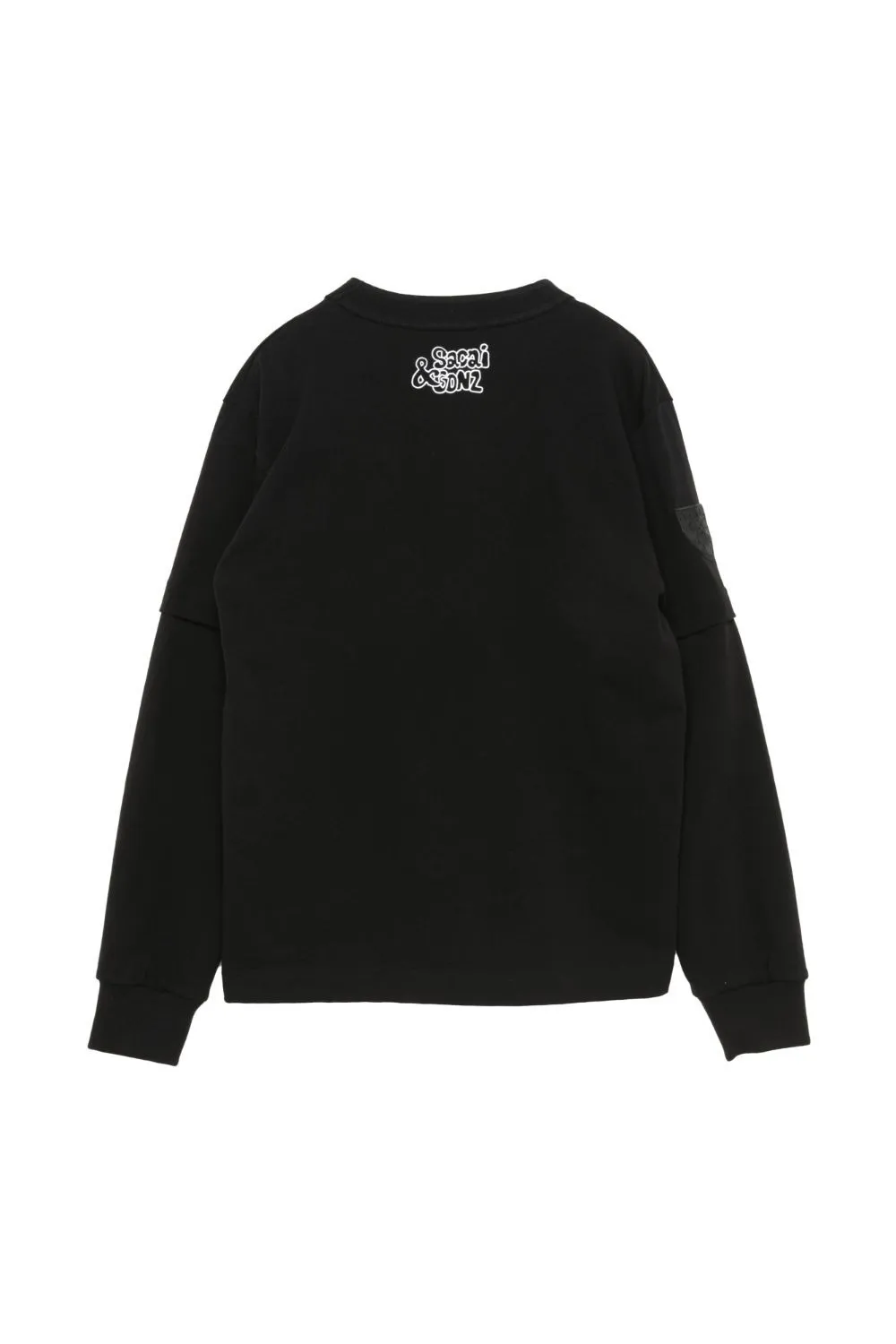 sacai  |Crew Neck Pullovers Unisex Street Style Long Sleeves Plain