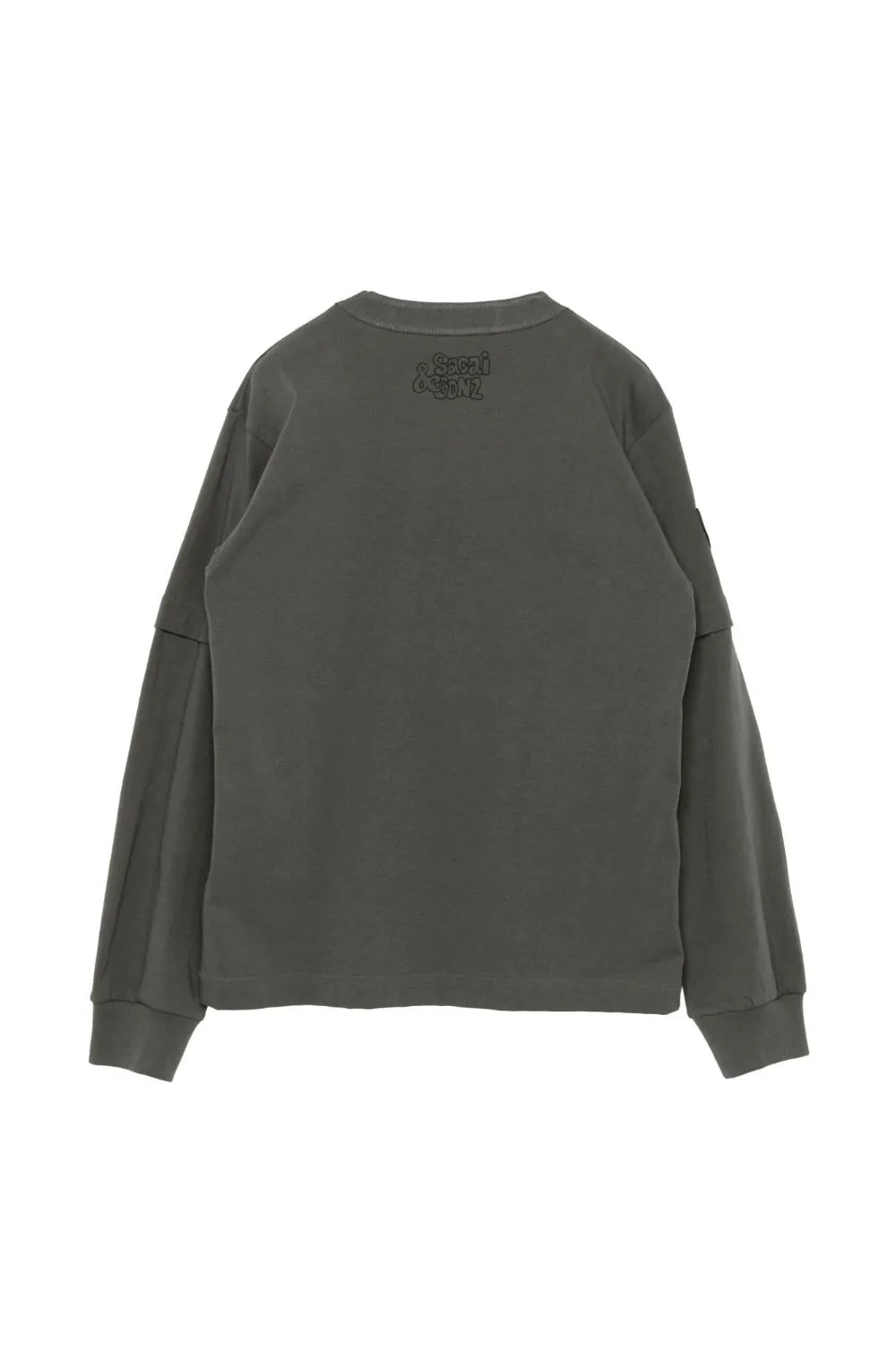 sacai  |Crew Neck Pullovers Unisex Street Style Long Sleeves Plain