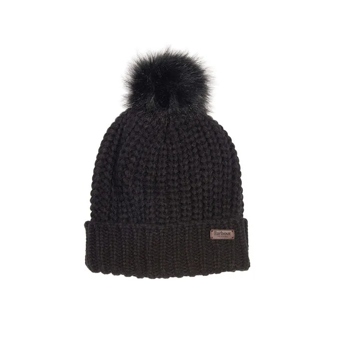 SALTBURN CAP RIBBED KNIT Woman Black