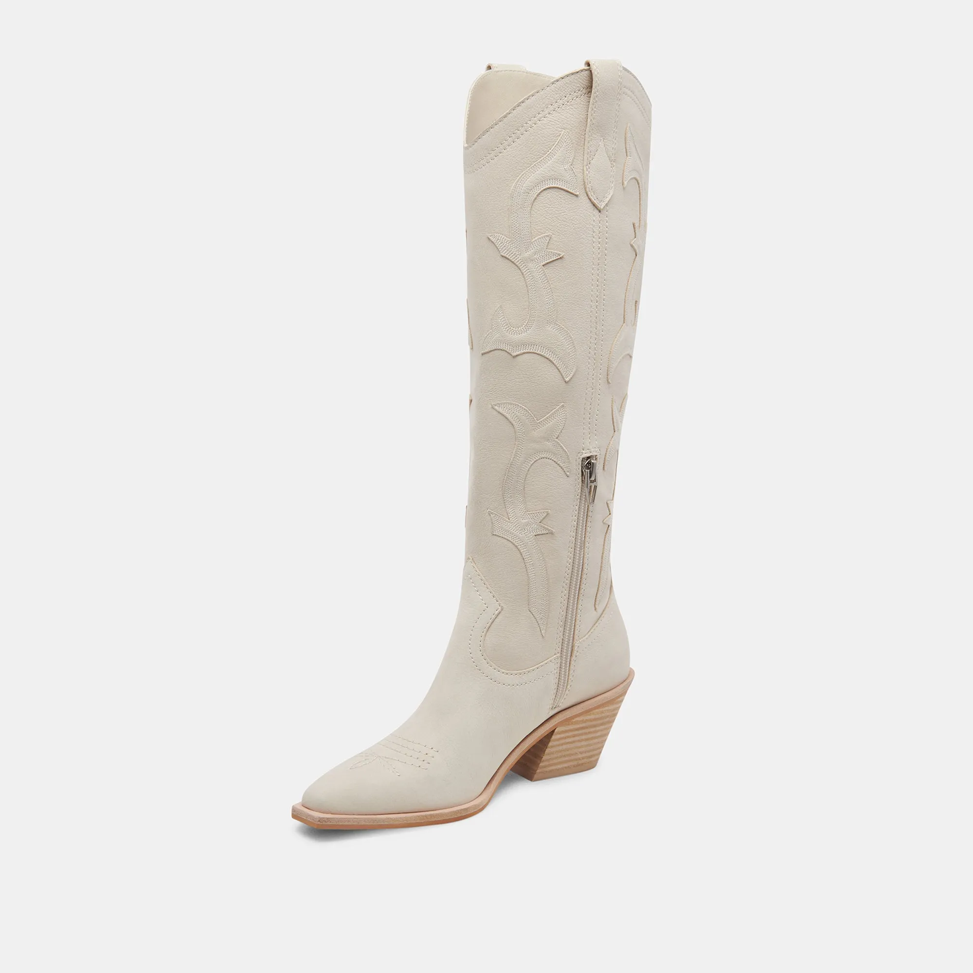 SAMARE BOOTS IVORY NUBUCK