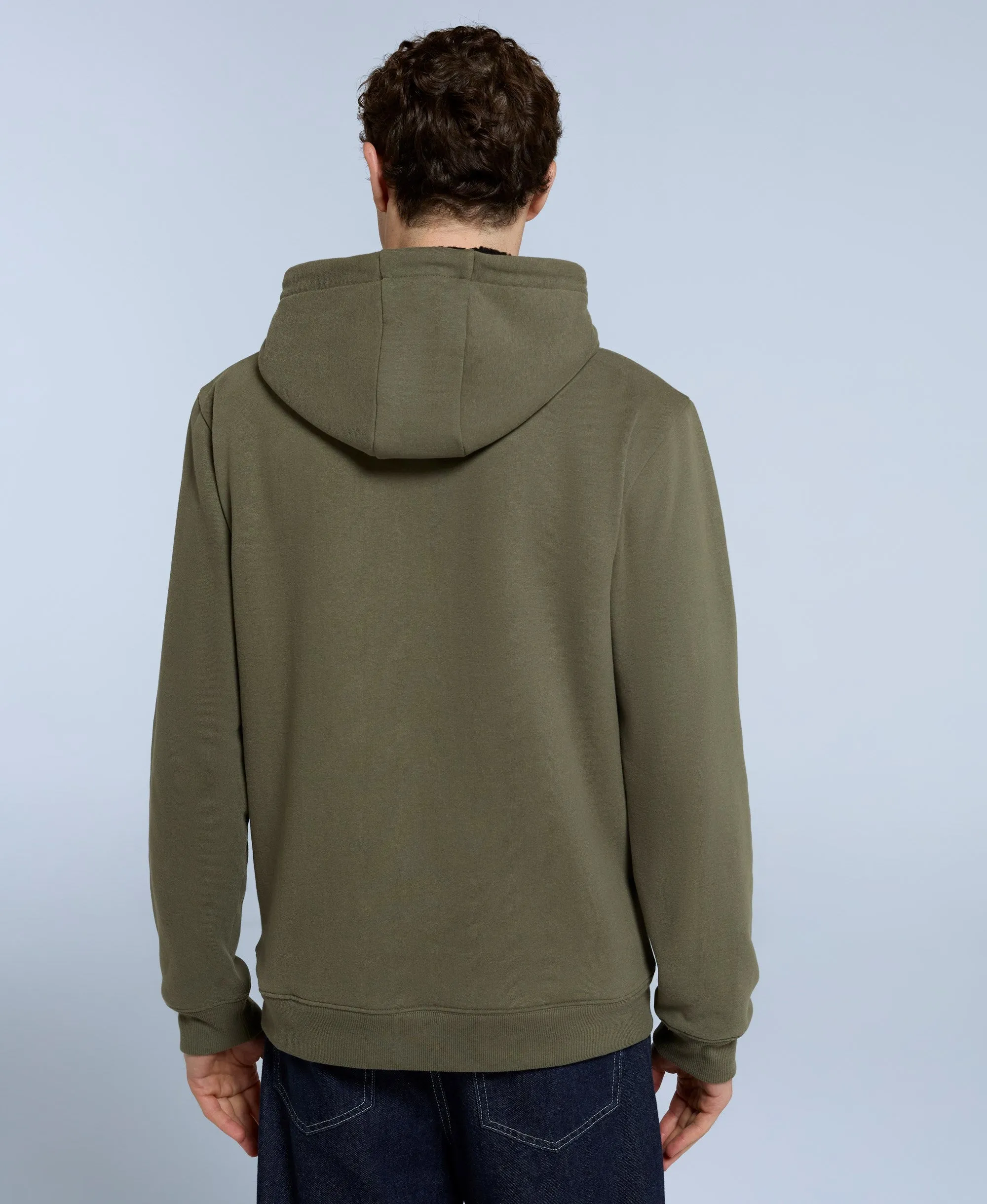 Samuel Mens Hoodie - Dark Khaki