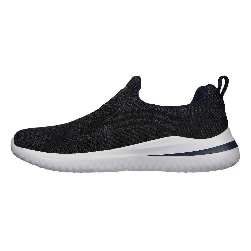 SKECHERS Men's Delson 3.0 Angelo Running Shoe (Black)