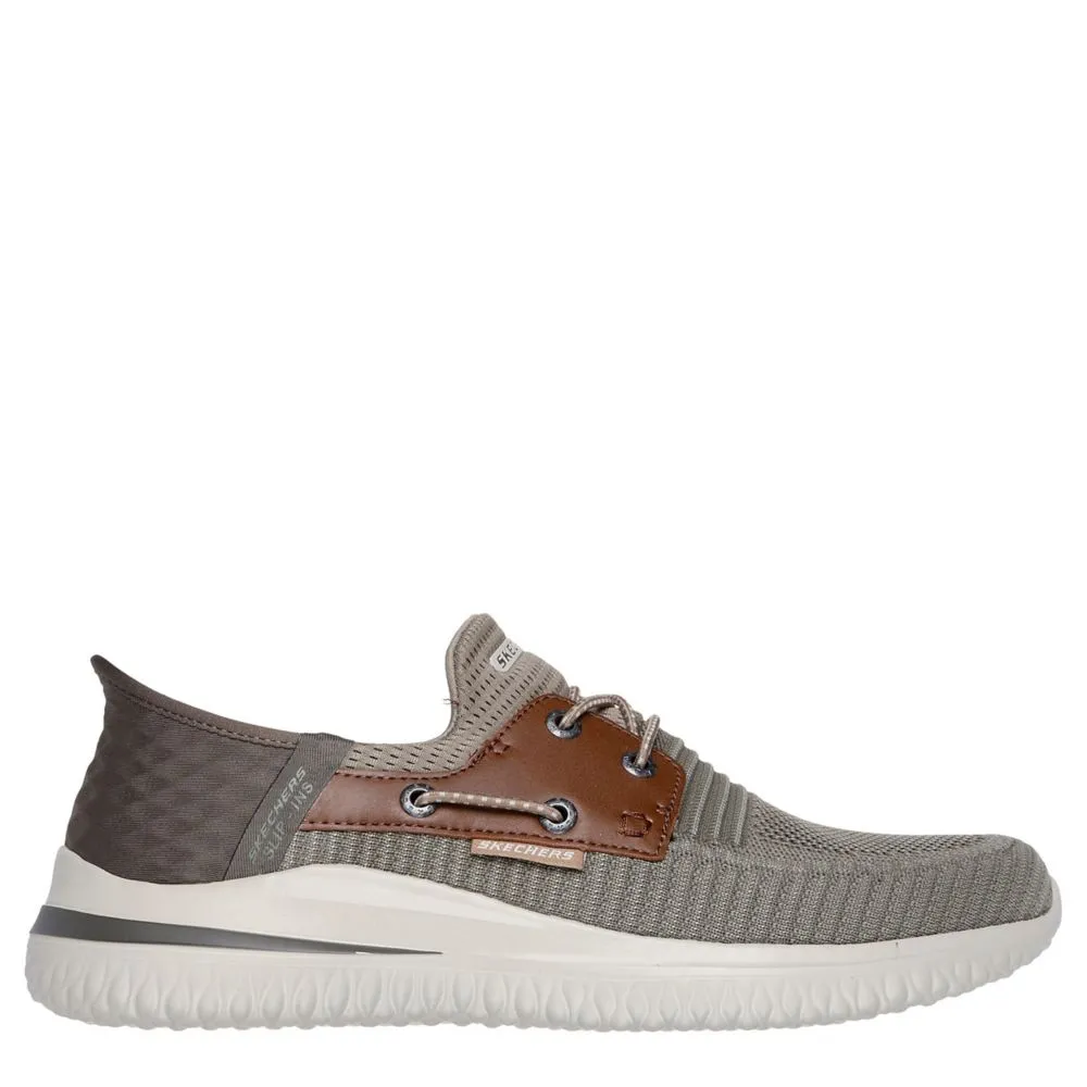 SKECHERS  MENS SLIP-INS DELSON 3.0 - ROTH SNEAKER