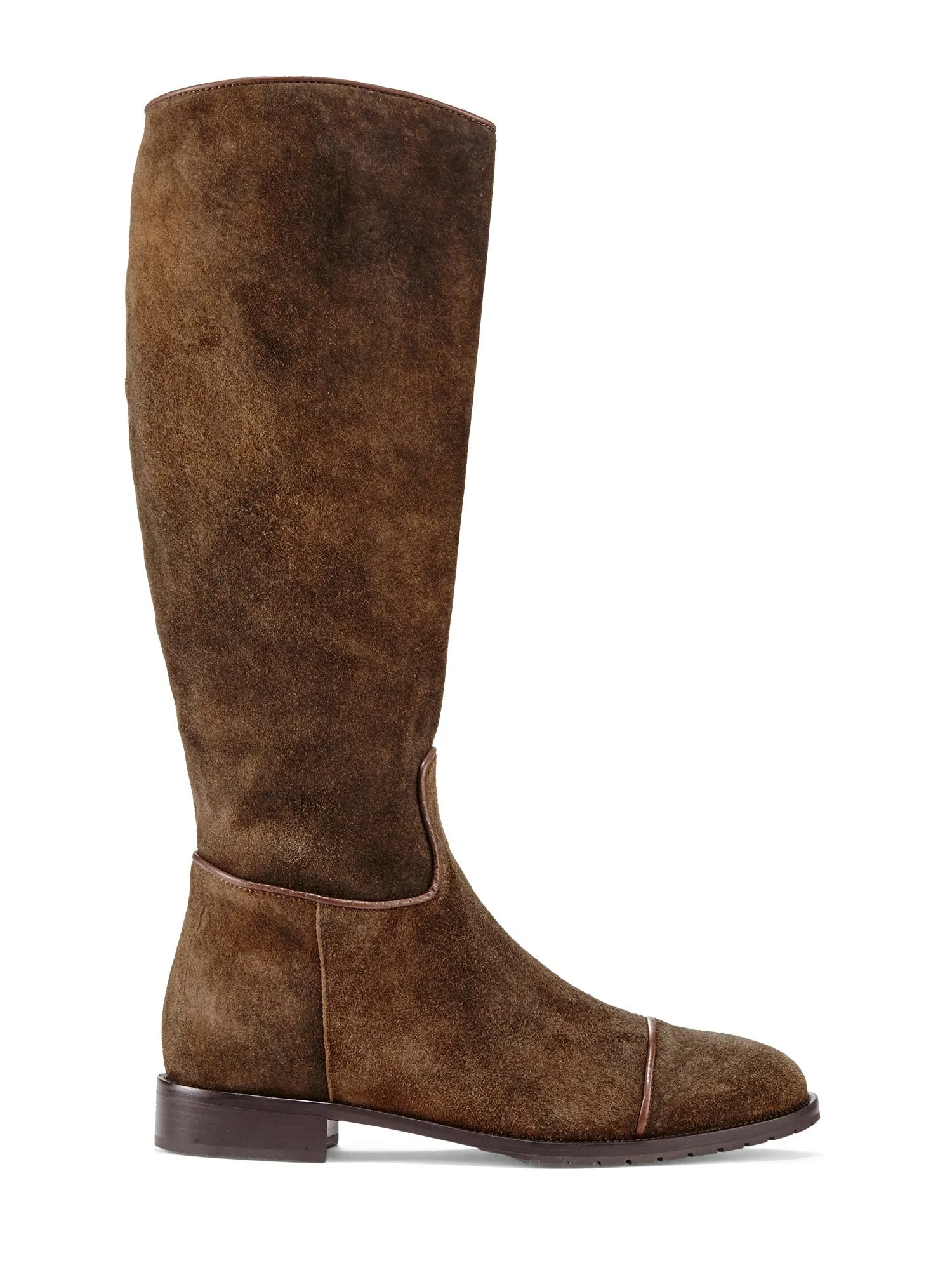 Skye Suede Riding Boot