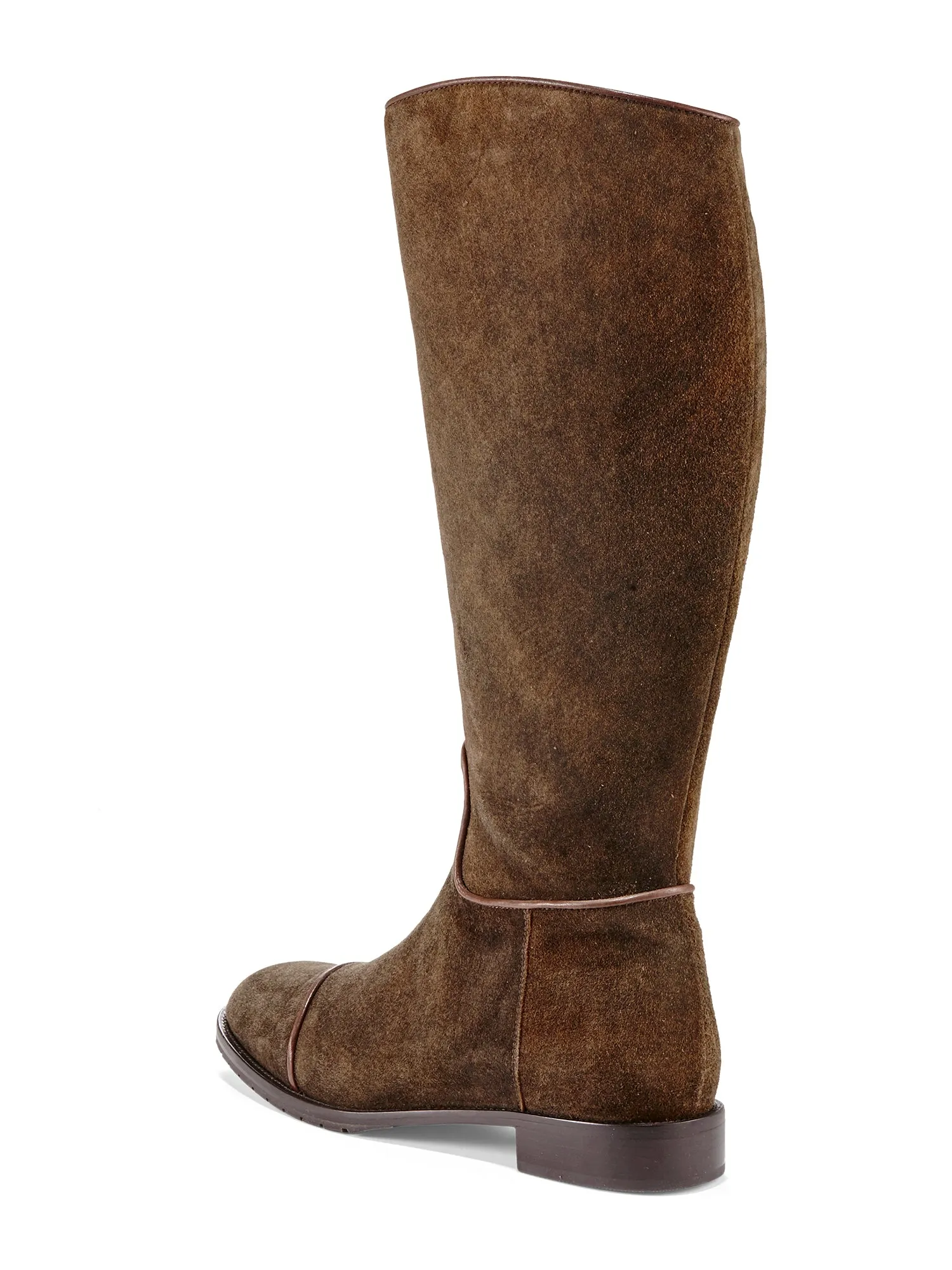 Skye Suede Riding Boot